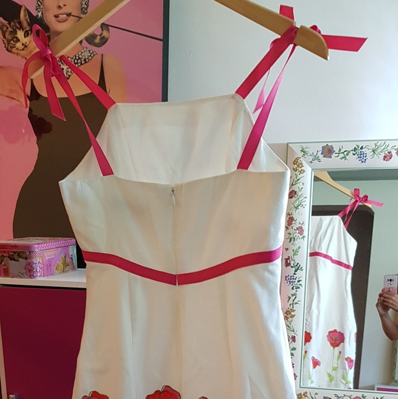 Designer Kathlin Argiro Embroidered Dress - Picture 1 of 17